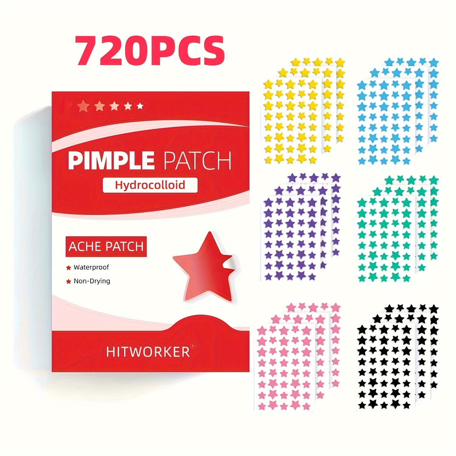 240/720/960 pcs 6-Color Star P - Skincare You 리뷰 및 가격