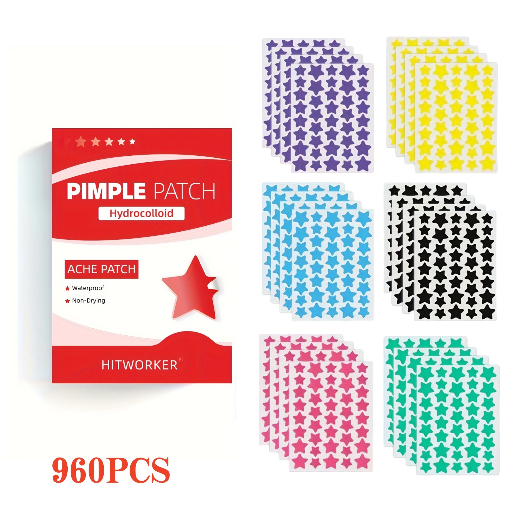 240/720/960 pcs 6-Color Star P - Skincare You 리뷰 및 가격