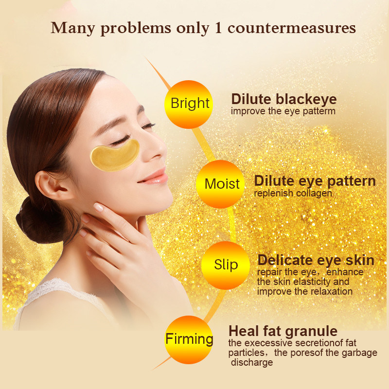 10/20pcs Golden Crystal Collag - Skincare Viral Tiktok 리뷰 및 가격