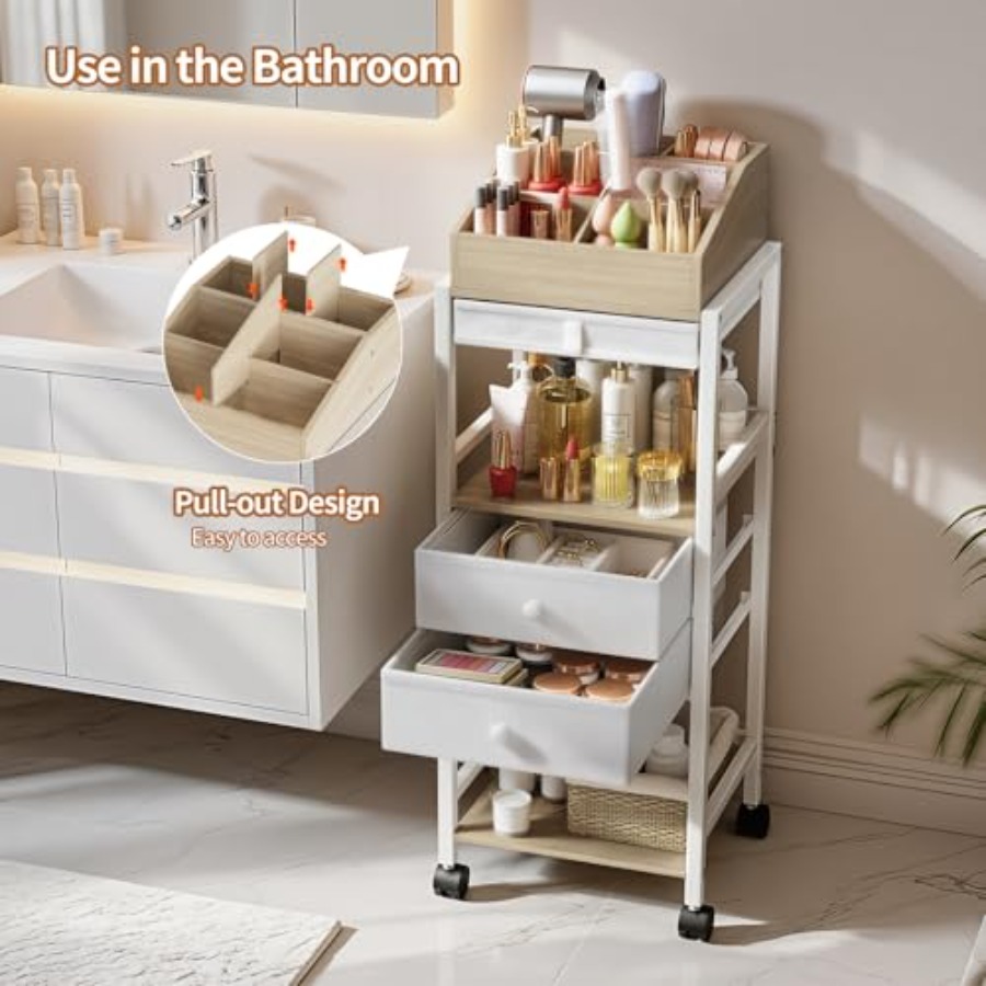 Makeup Organizer Cart Floor Sk - Skincare You 리뷰 및 가격