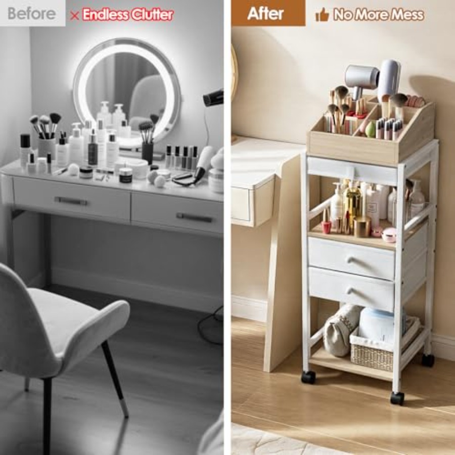Makeup Organizer Cart Floor Sk - Skincare You 리뷰 및 가격