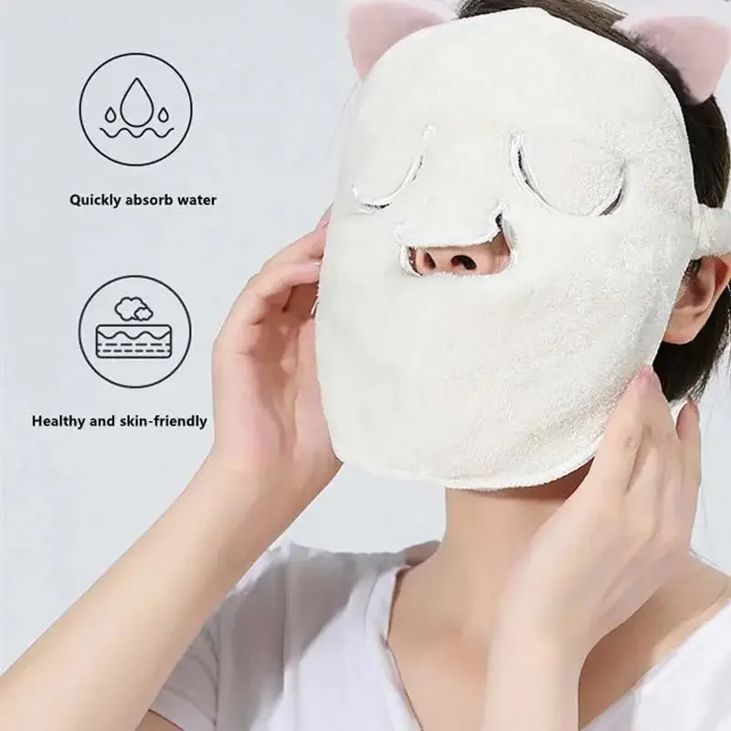 Hot Compress Towel Skin Care M - Skincare Viral Tiktok 리뷰 및 가격