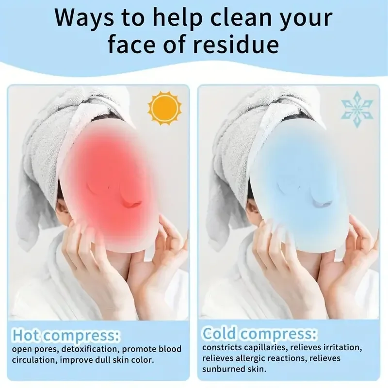 Hot Compress Towel Skin Care M - Skincare Viral Tiktok 리뷰 및 가격
