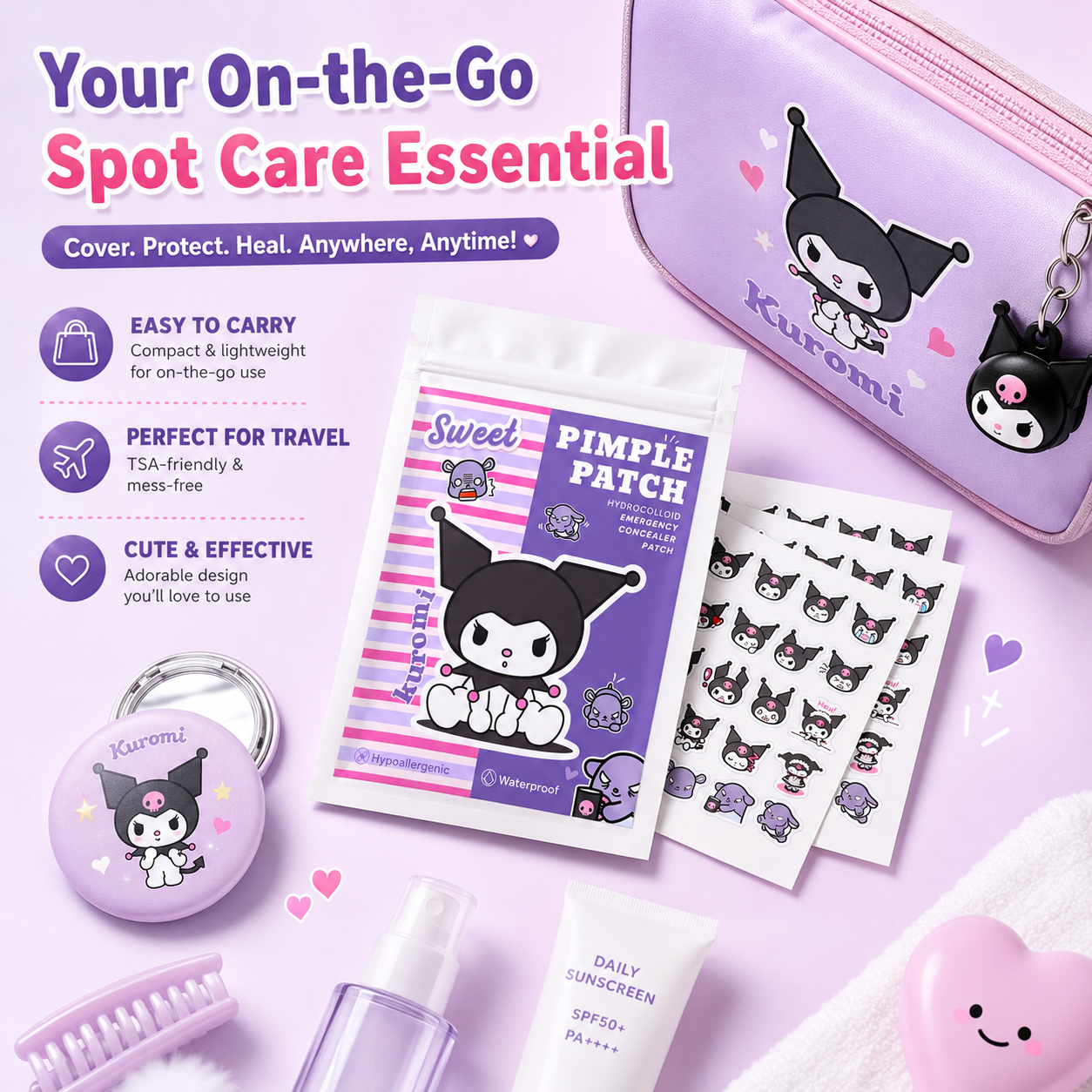 Hello Kitty Cute Pimple Patche - Skincare You 리뷰 및 가격