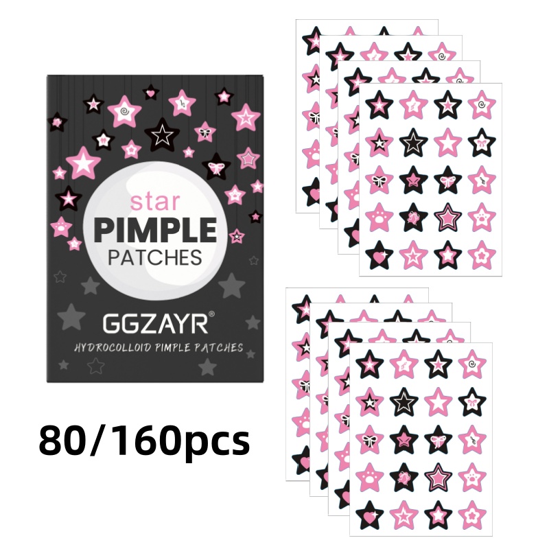 80/160pcs Star Acne Patch Set  - Skincare You 리뷰 및 가격