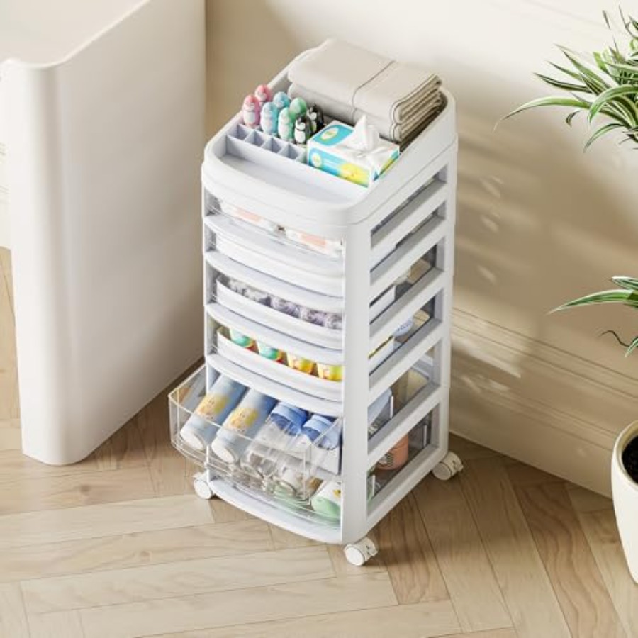 Rolling Cart with 6 Drawers Cl - Skincare You 리뷰 및 가격