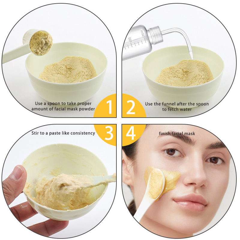 Plastic DIY Facemask Mixing To - Skincare Viral Tiktok 리뷰 및 가격