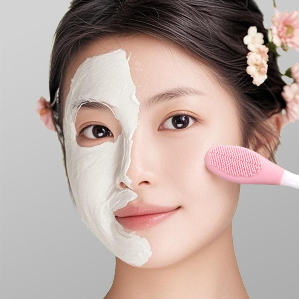 Double Head Silicone Facial Ma - Skincare Viral Tiktok 리뷰 및 가격