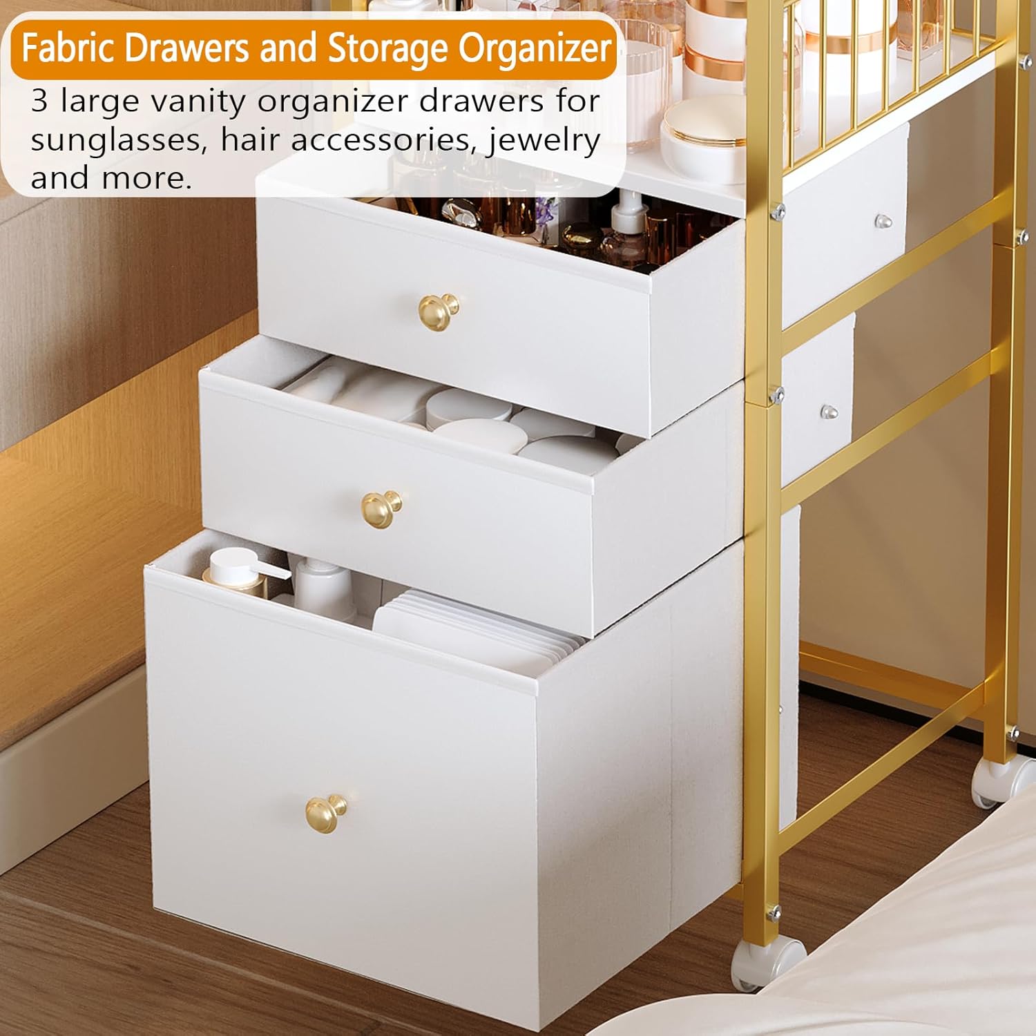 Makeup Cart Organizer with Mir - Skincare You 리뷰 및 가격