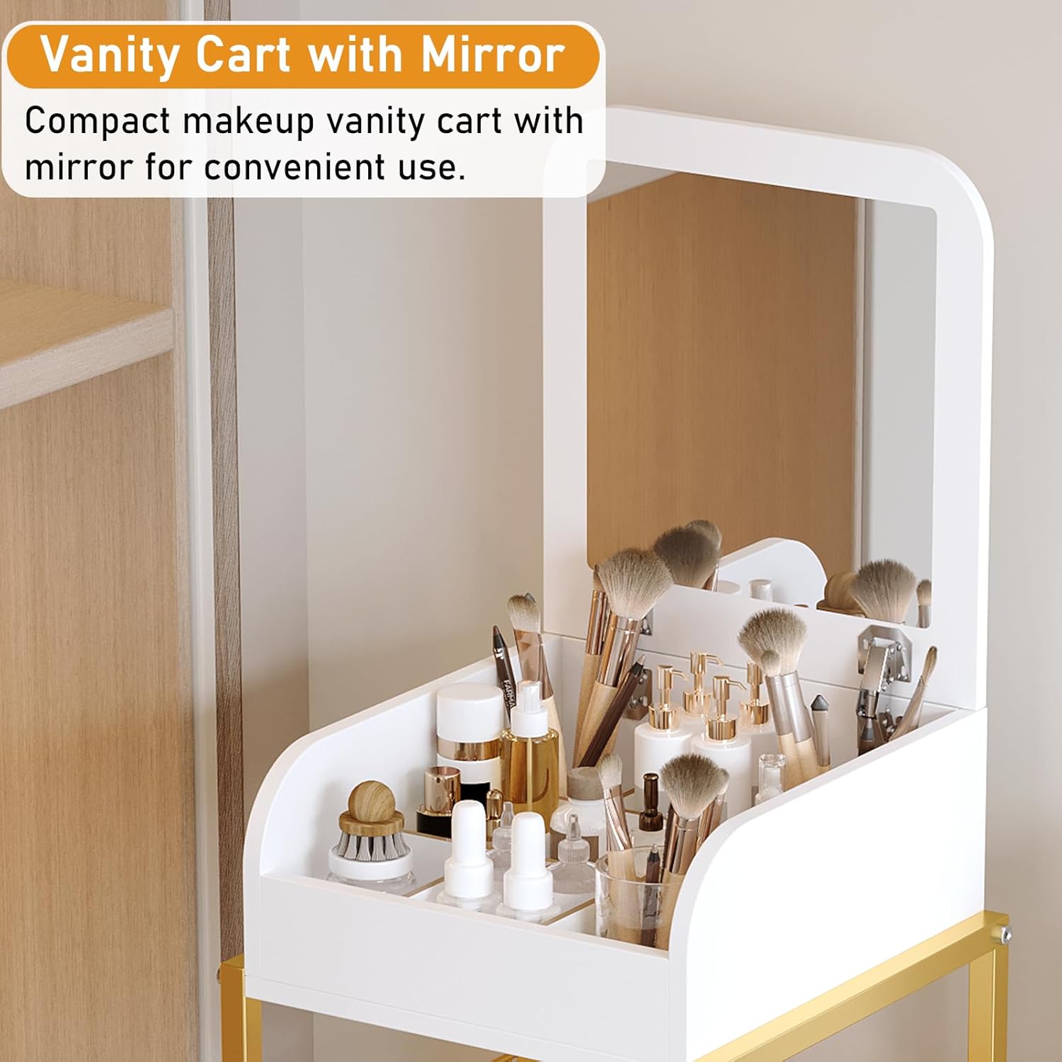 Makeup Cart Organizer with Mir - Skincare You 리뷰 및 가격