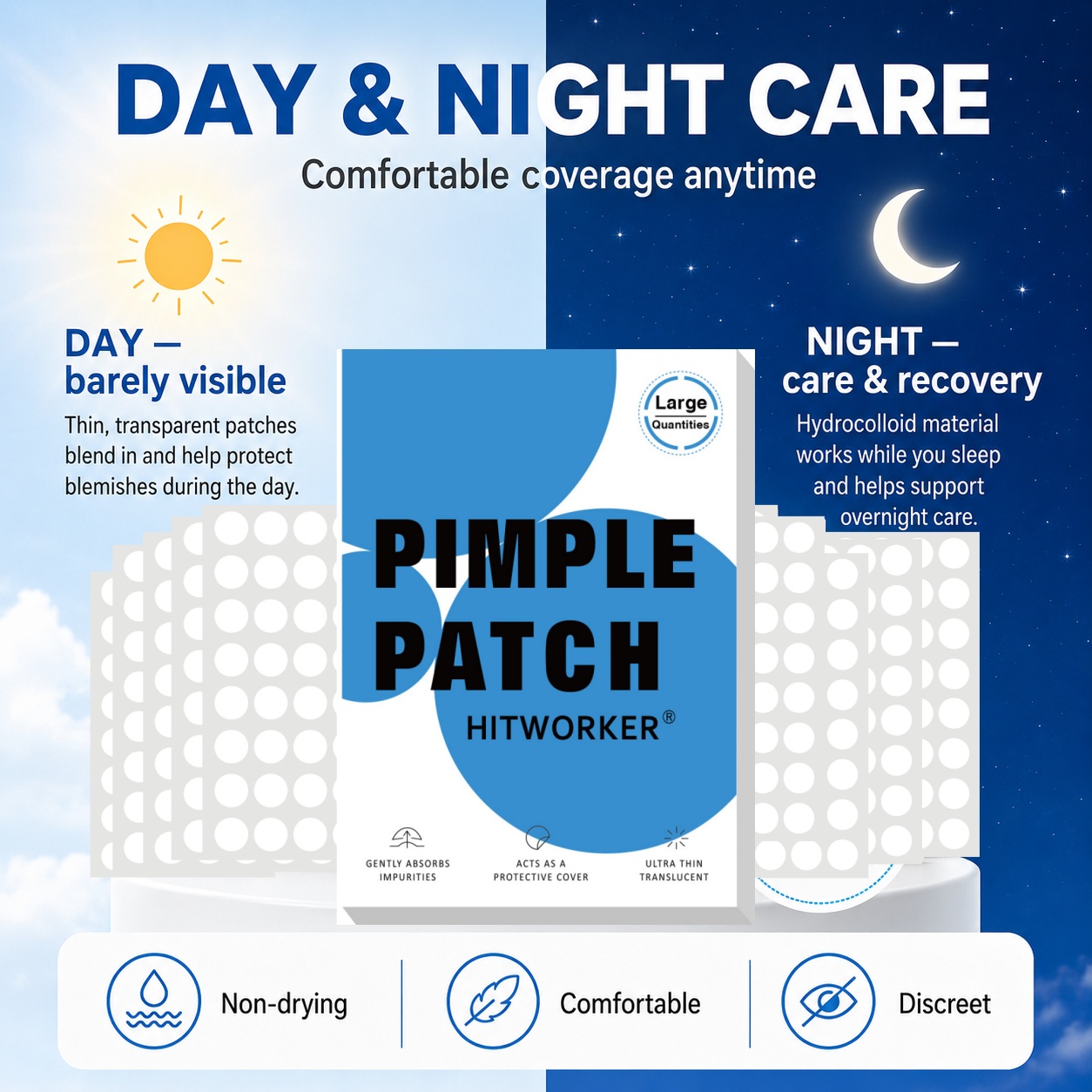 800Pcs Hydrocolloid Acne Pimpl - Skincare You 리뷰 및 가격