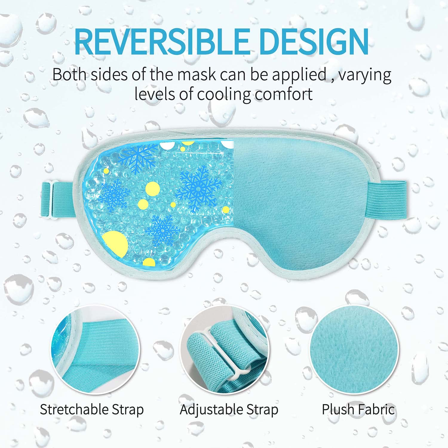 Cooling Eye Mask with Gel Bead - Skincare Viral Tiktok 리뷰 및 가격