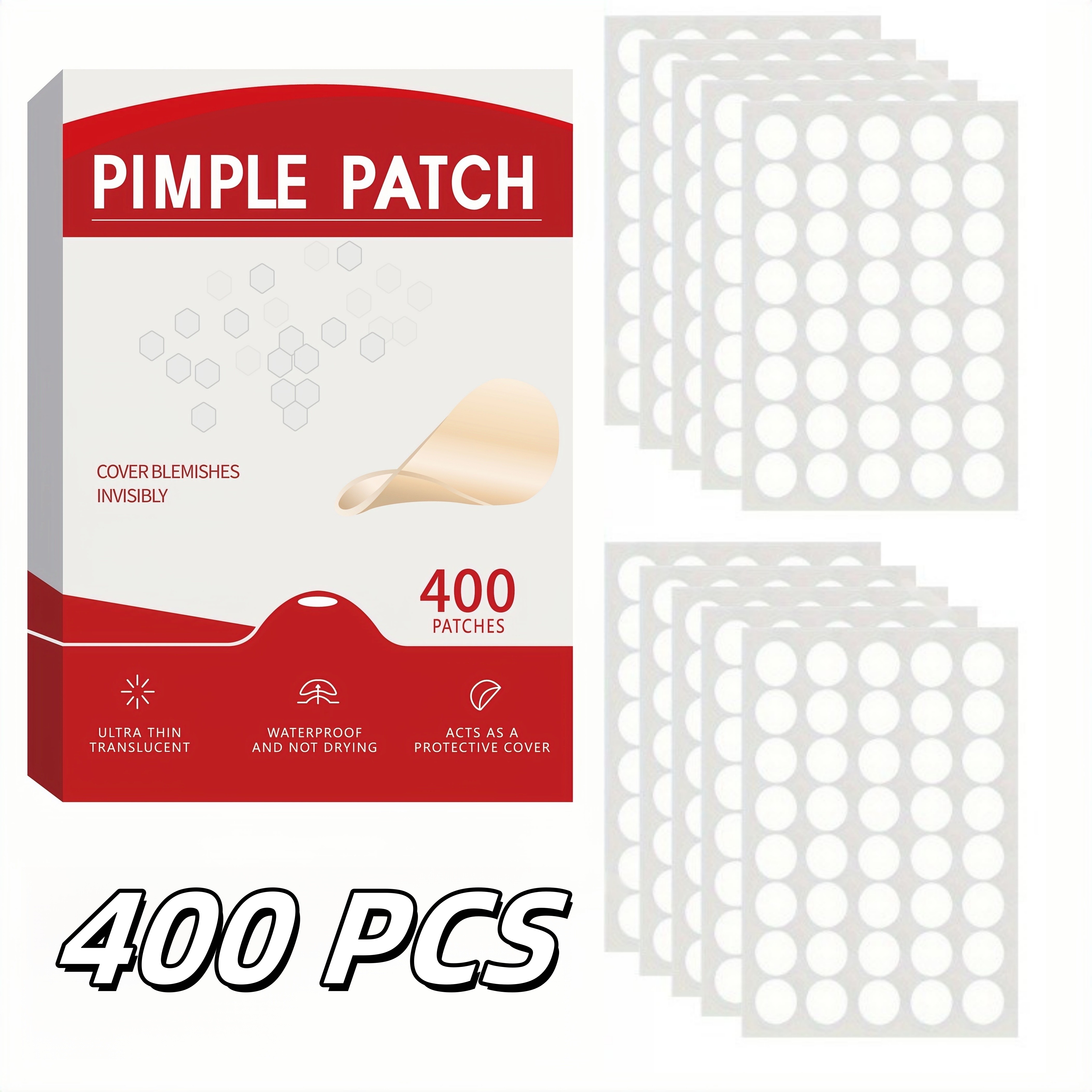 400pcs Acne Patch, Covers Pimp - Skincare You 리뷰 및 가격