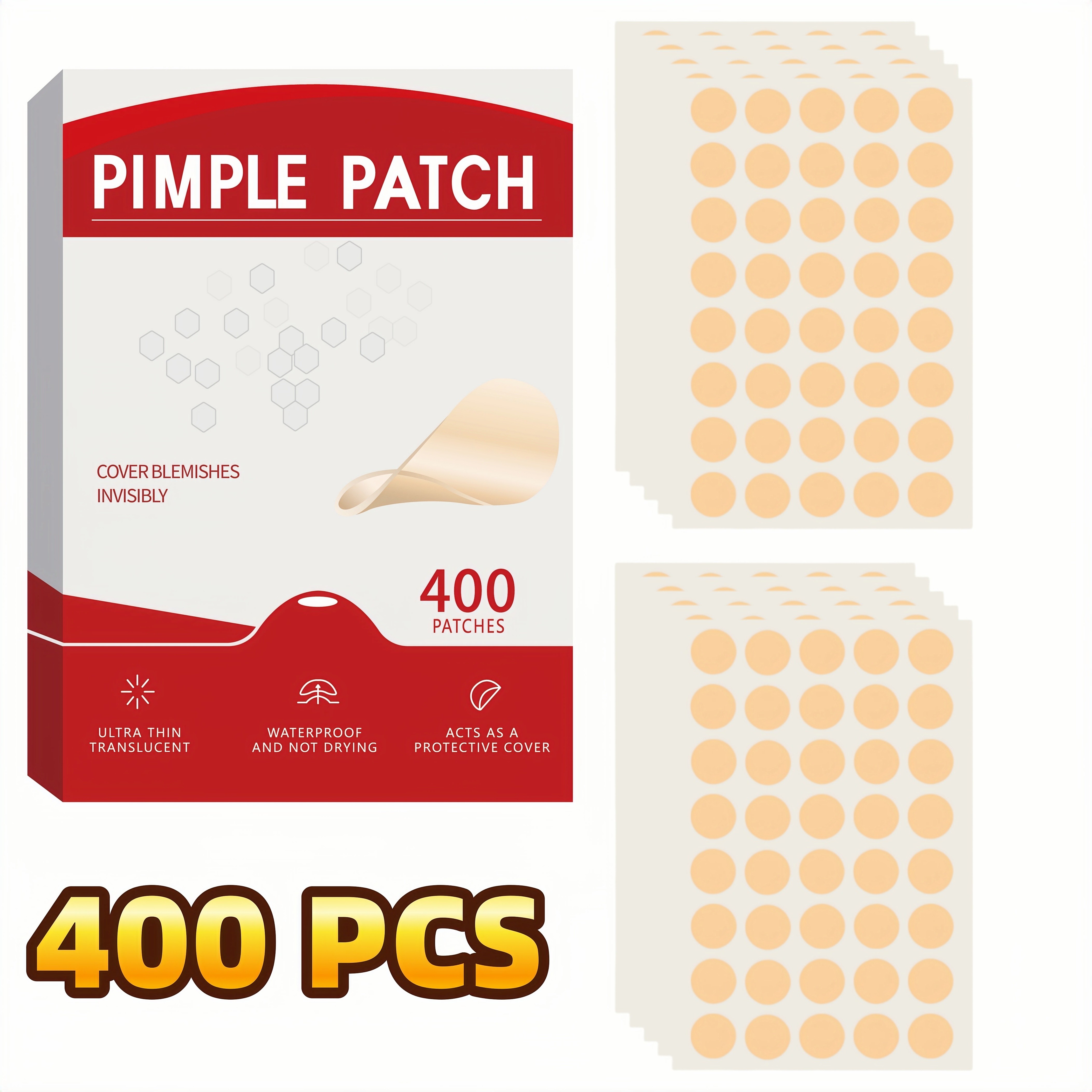 400pcs Acne Patch, Covers Pimp - Skincare You 리뷰 및 가격